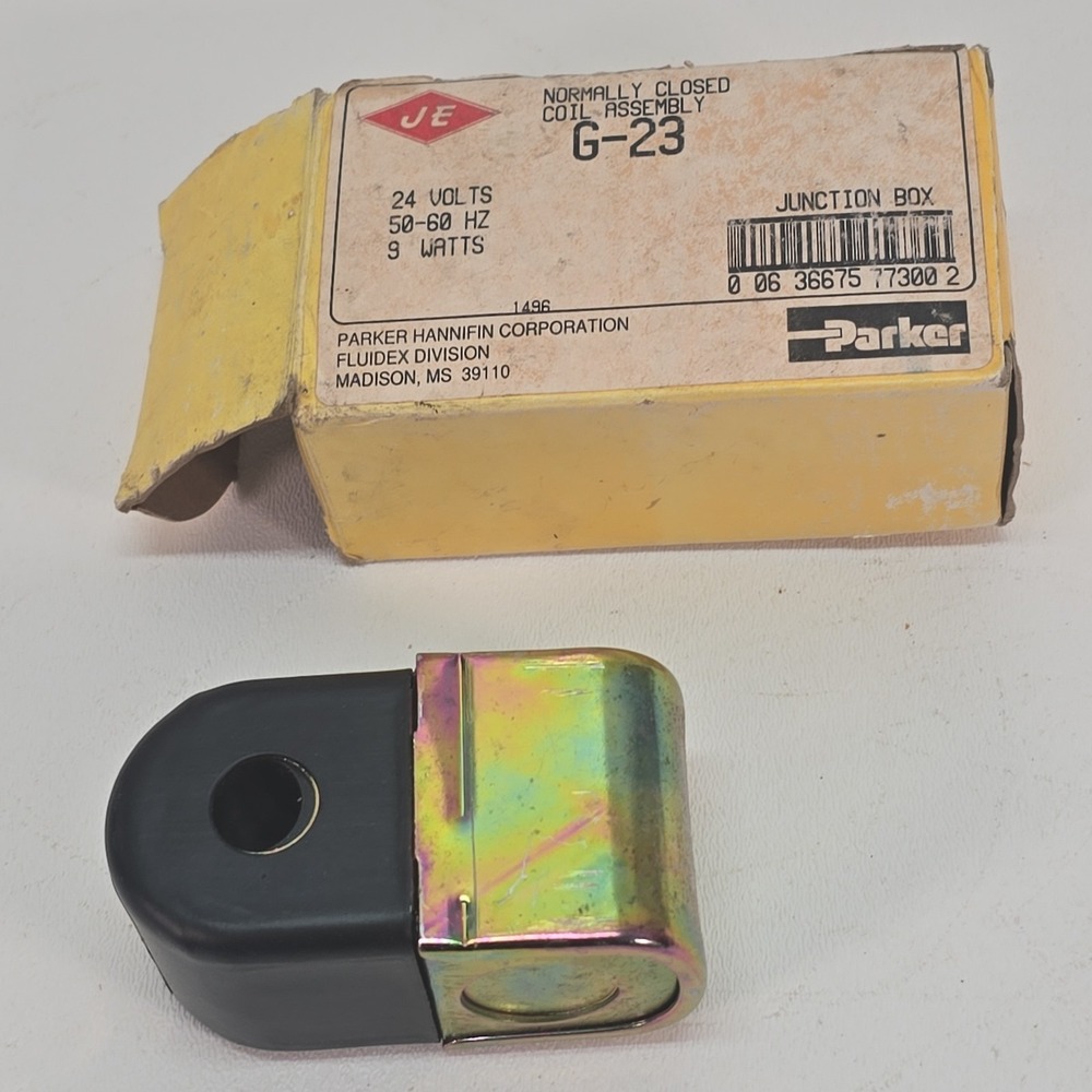 Parker Normally‎ Closed Coil Assembly G-23 Junction Box